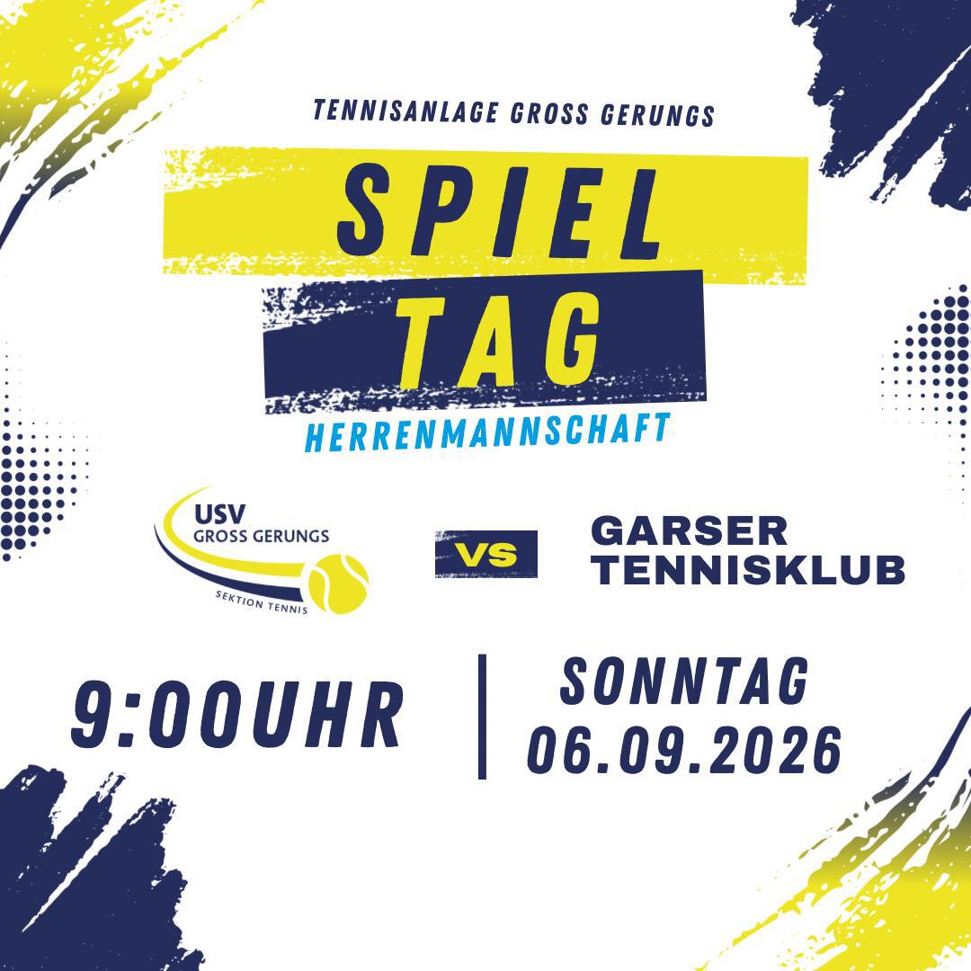Meisterschaft Herren, Sonntag 06.09., ab 9:00 Uhr