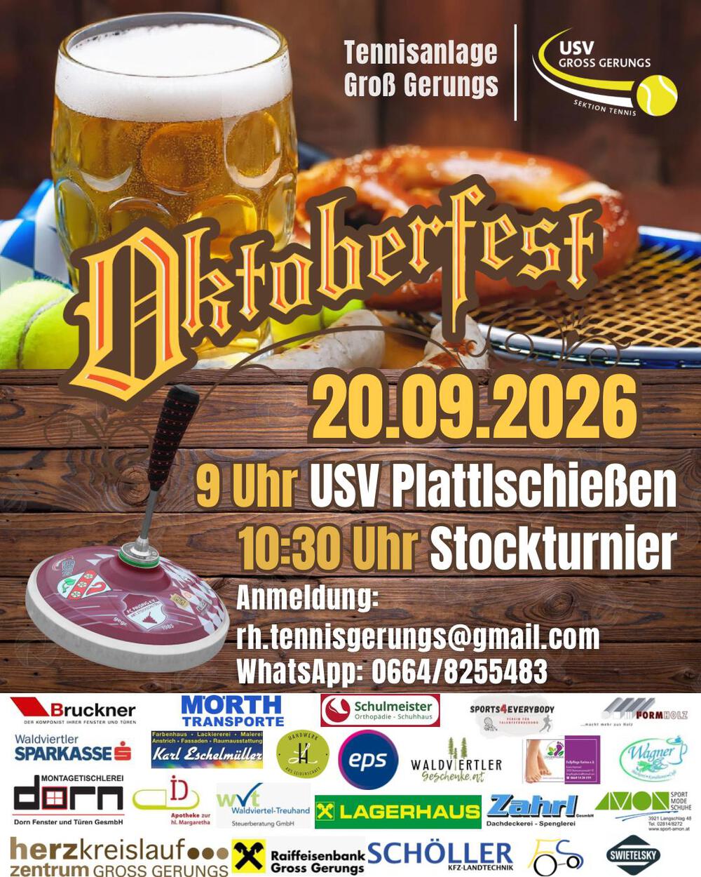 Oktoberfest mit Stockturnier